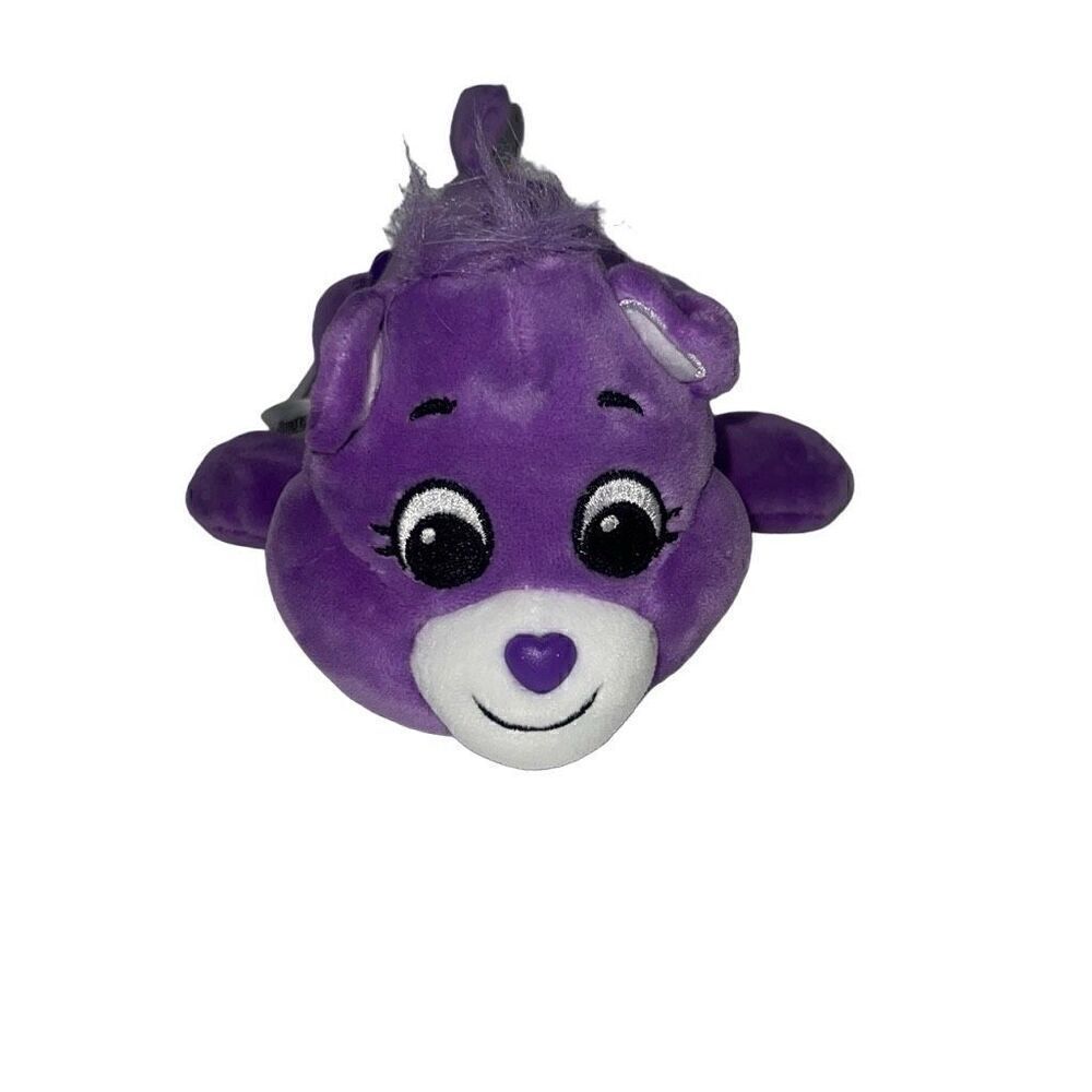 Care Bears Share Bear Cutetitos Purple Plush Toy Lollipop Candy Small 7”